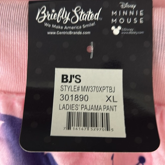 Disney soft brushed feel Pink Minnie Mouse Pajama bottoms. Size various. NWT. - Picture 7 of 7